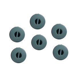 Gatuida 6pcs Plastic Cable Organizer Storage Box Cable Management Under Desk Organiser Box