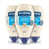 Hellmann's Light Mayonnaise Pack of 3 Light Mayo Squeeze Bottle