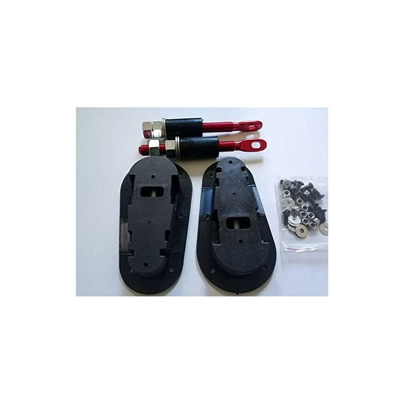 Carbon Fiber Racing Car Bonnet Plus Flush Mount Hood Latch