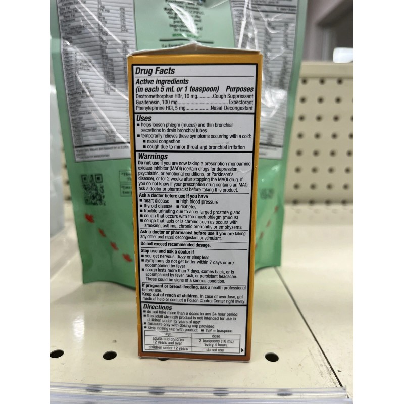 TUKOL ‼️💊TUKOL Adult X-Pecto Miel Honey Cold Syrup, 4 Ounce‼️