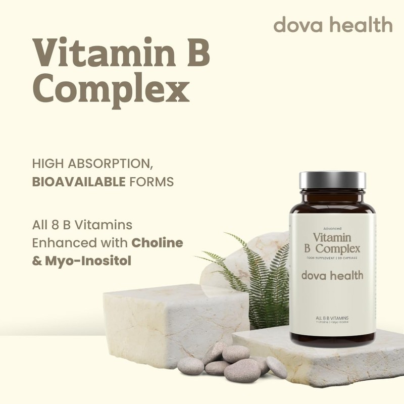Dova Health Vitamin B Complex High Strength | All 8