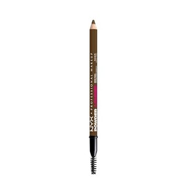 Nyx Professional Makeup, Powder Louder Brow Pencil, Lápiz de Cejas, Soft Brown