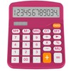 Helect Calculator, Standard Function Desktop Calculator (Plum)