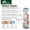 Piranha Whizzy Whisk, Handheld, Manual , Push Whisk with 10