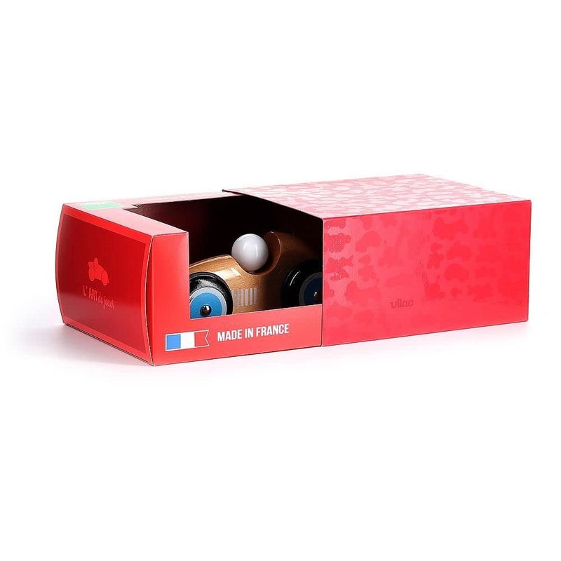 Vilac - Cabrio XL Natural Wood, 2301S, Multi-Colour