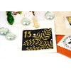 Papierdrachen 24 Advent Calendar Number Stickers – Stamp Gold No.