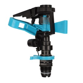 Garden Sprinklers for Yard Plastic Rotation Watering Head Sprinkler Head for Garden Yard Lawn Irrigation G1/2 Male Thread