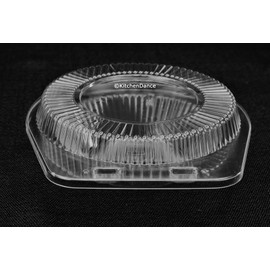 5" Disposable Clear Clam shell Display Container. For All 5" tart and Pie pans #762 (100)