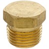 Anderson Metals - 56121-08 56121 Brass Pipe Fitting, Cored Hex