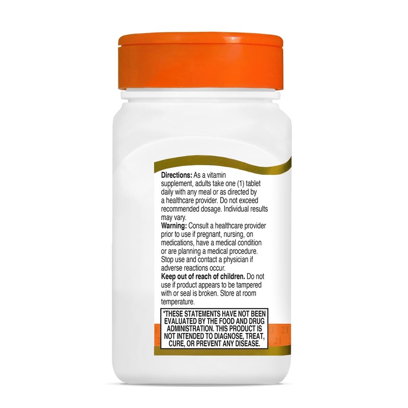 21st Century 21st Century C 500 Mg Tablets, 110 Count