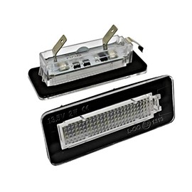2 x LED license plate lighting modules – E-mark – Plug & Play – 6000 K 4c