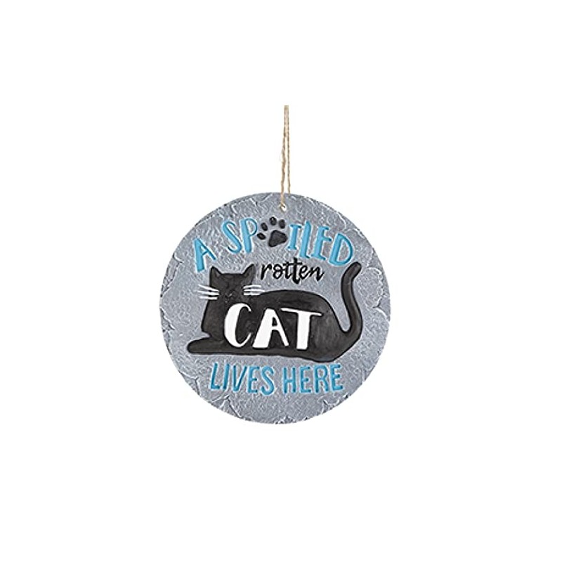 Widdle Gifts Ltd Pet Garden Stone Plaque Hanging Ornament -