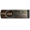 Teamgroup Color Turn E902 USB 2.0 32GB Flash Drive, Brown/Silver