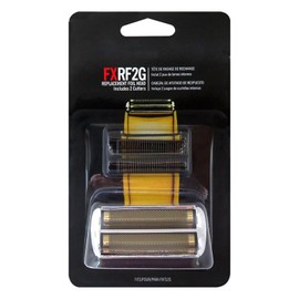 JRSHOME Updated Replacement Foil and Cutters for Ba bylis PRO Double Foil Shaver, Replacement Foil for Ba bylis PRO FXFS2 Shaver, (Silver)