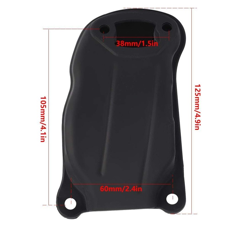AUNMAS Chainsaw Muffler Exhaust Metal Silencer Exhaust System Replacement Parts