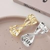 12PCS Metal Bow Hairpins Small Bow Duck Bill Hair Clips