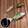 9KM DWLIFE Inline Single Hooks 25Pcs in Line Fishing Hooks