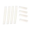 Totority 8pcs Transparent Car Door Anti-Collision Strips Easy Install Rubber