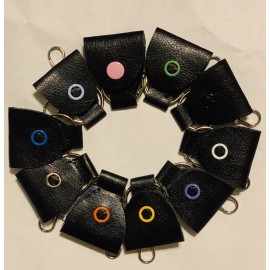 Reciclart / La Jolie 3 Pick Holder  - Handmade In USA Key Chain