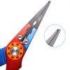 Aluminum Fishing Pliers Hook Removal Line Cutting Mono Braid Fish