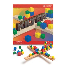 SimplyFun Kilter - The Educational Game of Levers & Motion - Irresistible Game & Hilarious Family Fun with an Introduction to Physics & Predicting Outcomes - Kids Game - 2 to 4 Players - Ages 8 & Up