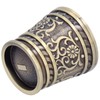 2pcs Embossed Pattern Retro Wine Cup Household Drinking Wine Glass