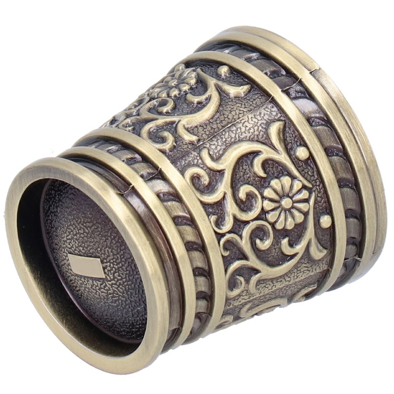2pcs Embossed Pattern Retro Wine Cup Household Drinking Wine Glass