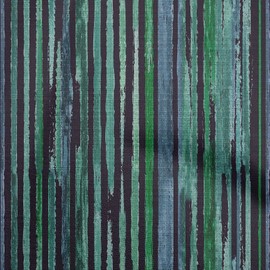 oneOone Velvet Medium Blue Fabric Striped Line Abstract Sewing Fabric by The Meter Printed DIY Clothing Sewing Supplies 58 Inch Wide