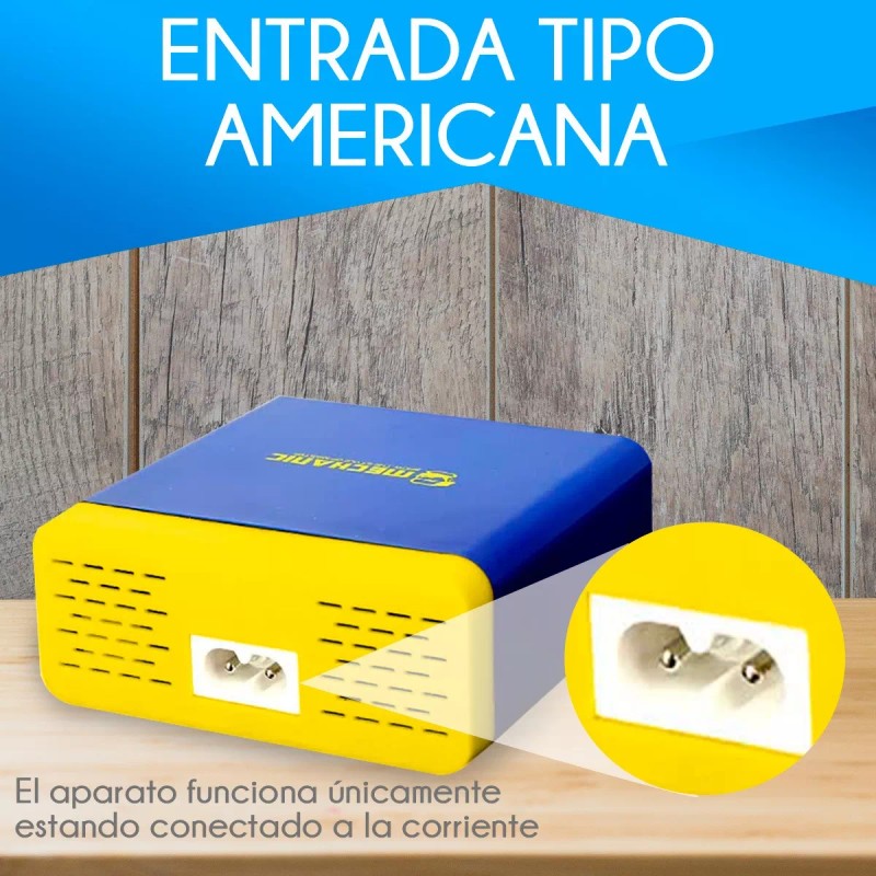 Celmex Multi Cargador De 6 Puertos Usb Con Pantalla Digital