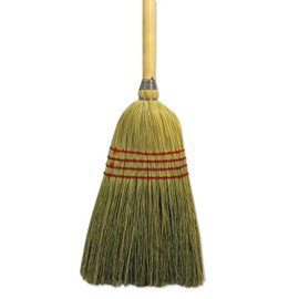 Boardwalk 920YEA Mixed Fiber Maid Broom, Mixed Fiber Bristles, 55 Overall Length, Natural