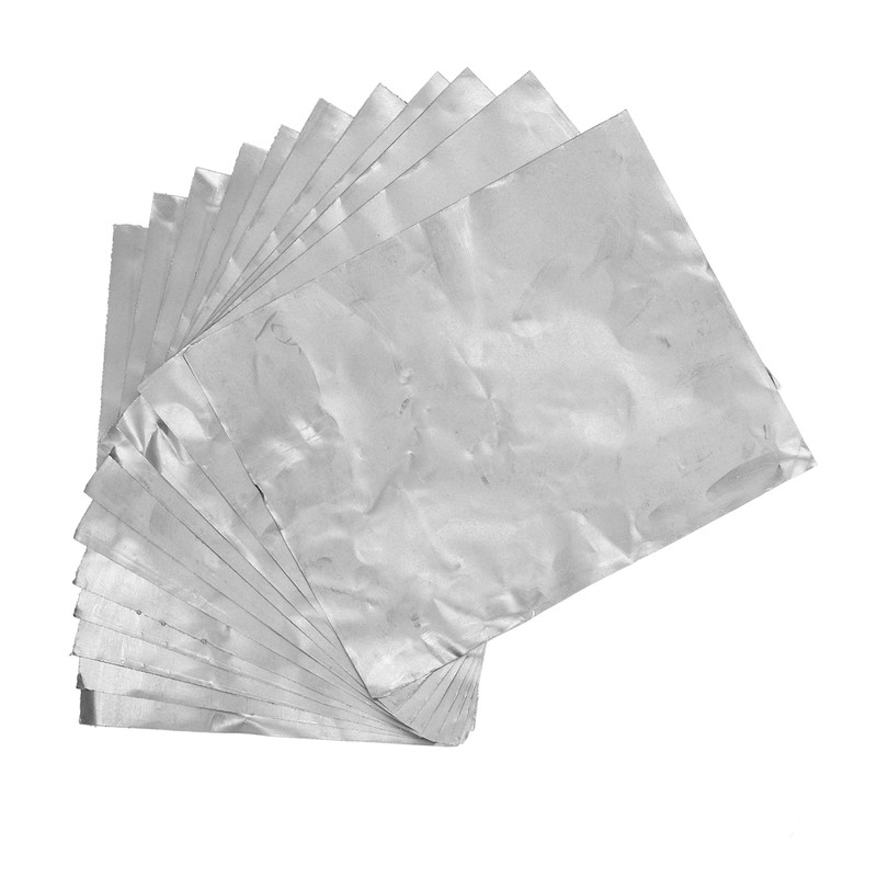 10Pcs Graphite Foil Flexible Paper Gasket Sheet Industrial Motor Pipe