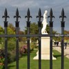 Fence Finials Fleur De Lis High-Impact Aluminium Alloy Black Finial