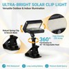 CVchancin Solar Lights Outdoor Motion Sensor, 92 LED Clip on