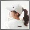 Buzz Selection CAP484 Women's Hat, English Letters, Logo Cap, Brim,