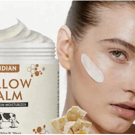 YIDIAN Crema De Sebo De Res Con Balsamode Miel Bálsamo 150g Día Noche  Crema Hidratante Facial Y CorporalPara Todo Tipo De Piel