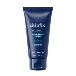 Skinfix Hand Relief Cream - 3 fl oz - Reduces Visible Redness, Stinging & Cracking for Dry, Sensitive Skin - Accepted by the National Eczema Association - Fragrance Free - Vegan, Cruelty Free