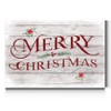 Renditions Gallery Merry Christmas Wall Art, Faux Wood Sign Design