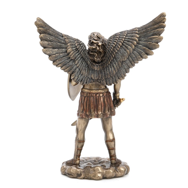 Veronese Design 7 3/4" Archangel Saint Michael Sword and Shield