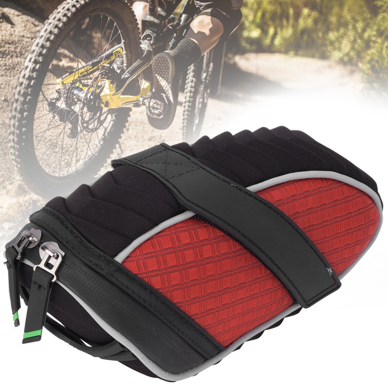 Polyester Fiber Mountain Bicycle Tail Road Bag Bike Saddle Storage