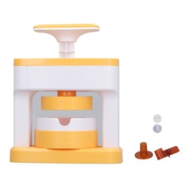 Badge Maker Machine DIY Pin Button Maker Press Machine Badge Punch with 48pcs Button Parts Pictures Circle Cutter Gifts for Kids