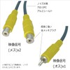 Video Cable (2 Distribution) 0.3m VD-Y