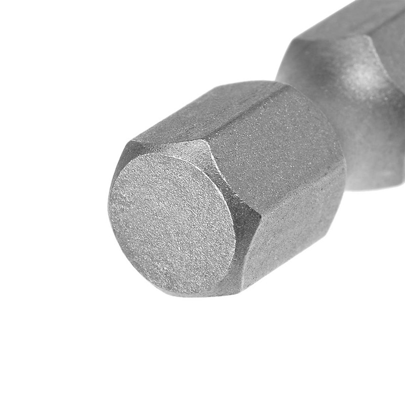 sourcing map 10pcs 75mm Long 1/4" Hex Shank T15 Magnetic