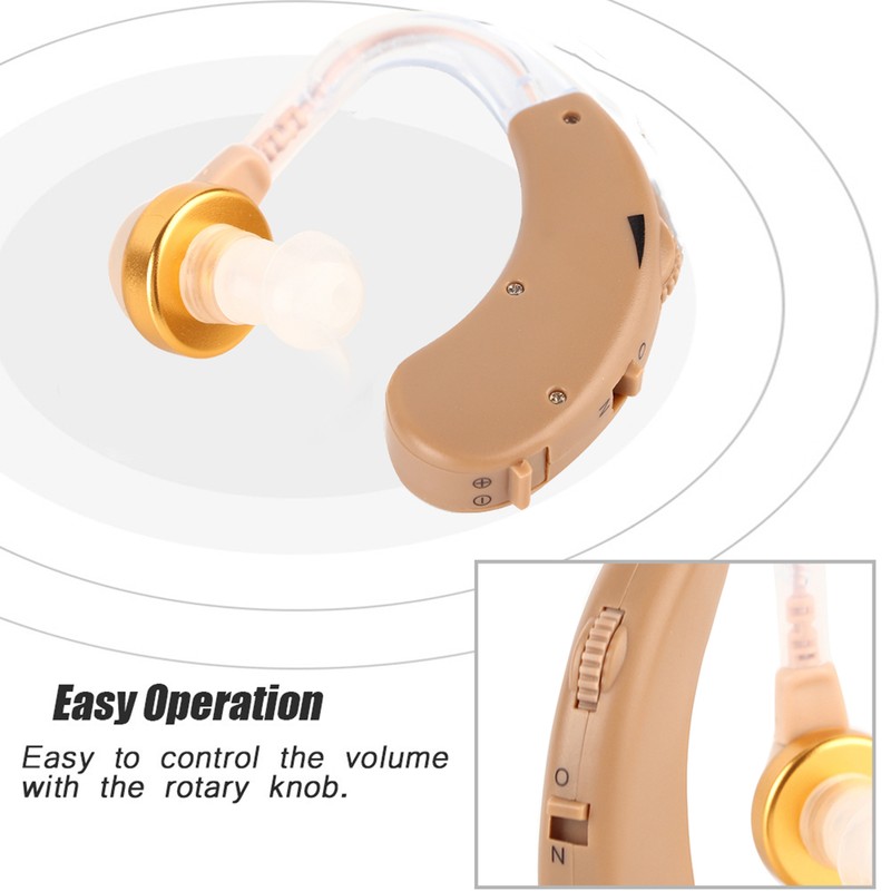 Mini Portable Electronic Hearing Aid Audiphone Sound Amplifier for Elderly/