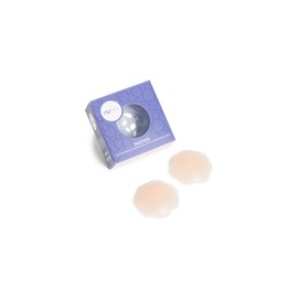 NuBra Women's Self Adhesive Pasties, Pale Peach, Pink, Small