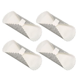 4pcs Cloth Panty Liners Graphene, Reusable Sanitary Pads for Women, Reusable Panty Liners Mama Panty Liners, Breathable Leakage Proof Pads (S)