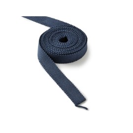 Banshu Kogei Sanada String Flat String 5 Minutes Width 0.6 inches (15 mm) (3 m) No. 3 Navy Blue Point Digestion