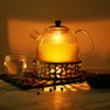 Simtive Teapot Warmer, Brushed Stainless Steel Tea Warmer with Tealight