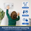 Pihode Thermostat Lock Box with Combination Lock, Universal Keyless Large