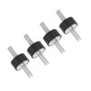4pcs M6 Rubber Mounts, Male Anti Vibration Silentblock Car Boat
