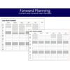 2026 A5 Diary Week Day Per Page - Navy Blue